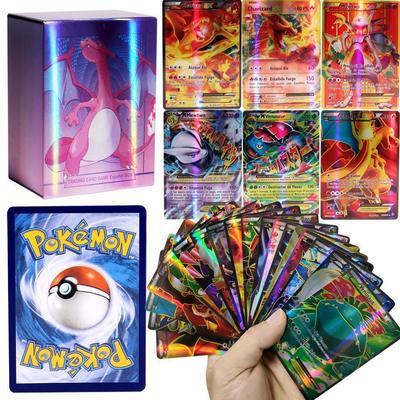 100Pcs Assorted Cards Pokemon Cards Collection H09