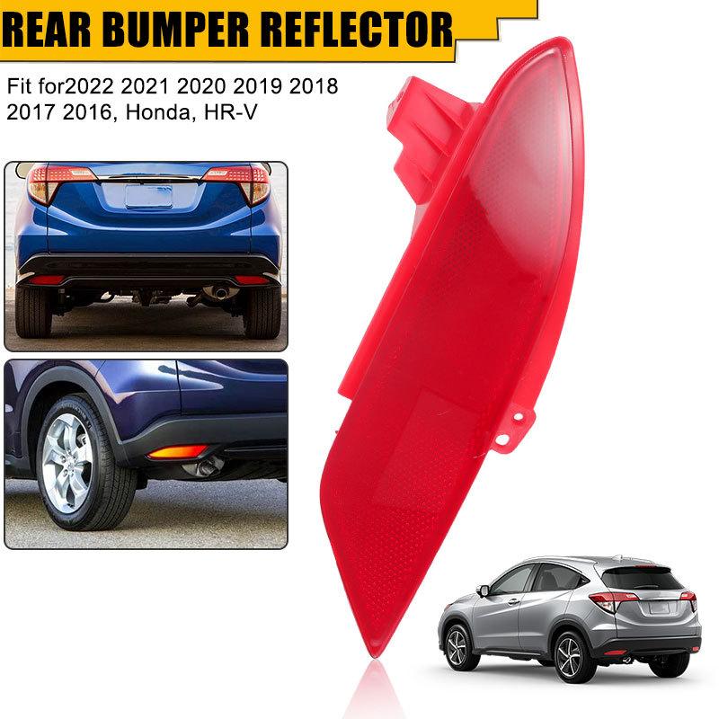 Left Right Red Rear Bumper Reflector Light Cover Trim For Honda HR-V 2016- HO1184109 HO1185109 33555T7SA01 33505T7SA01
