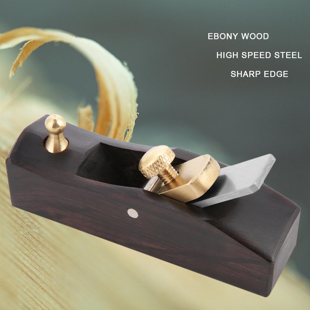 Mini Flat Bottom Hand Plane Carpenter Wood Grooving Trimming DIY Wood Plane 13mm Blade