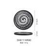 Creative Pasta Western Pizza Plates Ceramic Steak Plates Simple Stone Pattern Flat Tray Japanese Cuisine Home Restaurant Plate