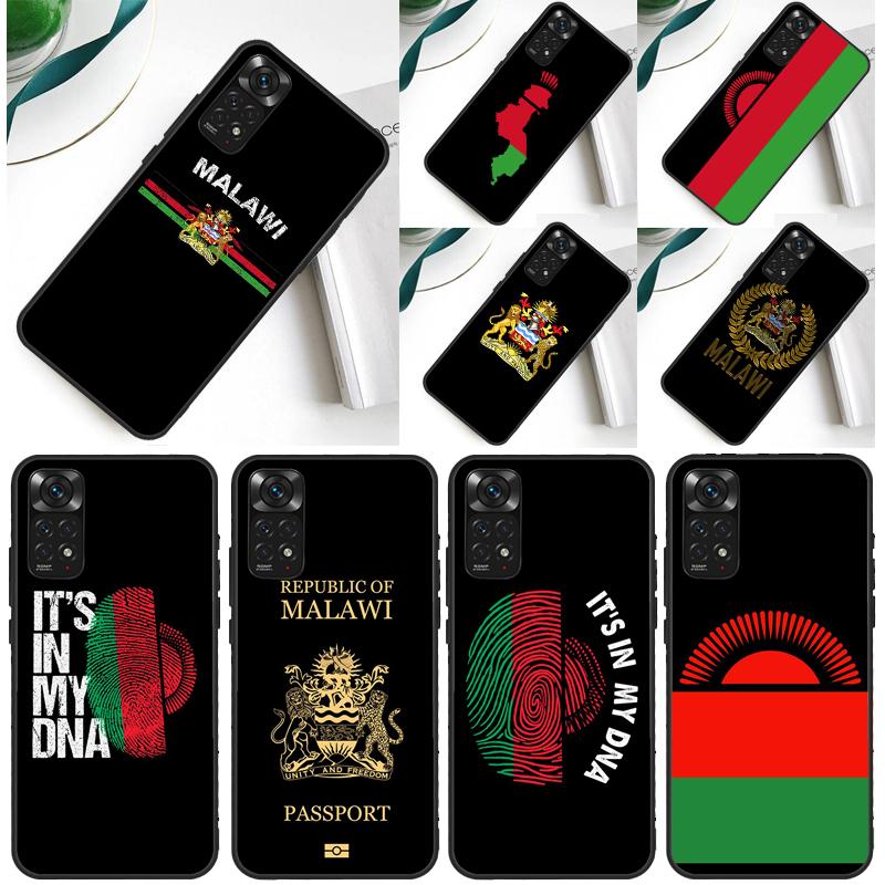 Malawi Flag Case For Xiaomi Redmi Note 13 Pro 14 12 9 10 11 Pro 10S 11S 12S Redmi 10C 13C 14C 12C Cover