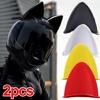 2Pcs Motorbike Helmets Decoration Adhesive Ear Decor Ornament Helmets Accessories Fashion Helmets Stickers