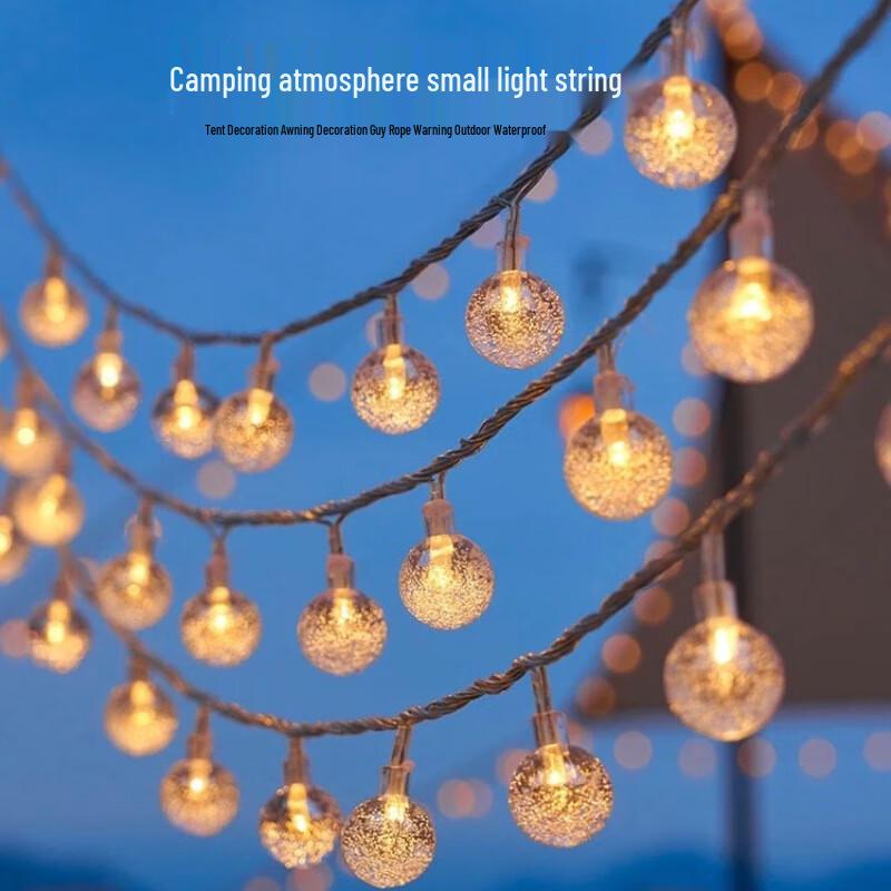 Outdoor Crystal Bubble LED String Lights