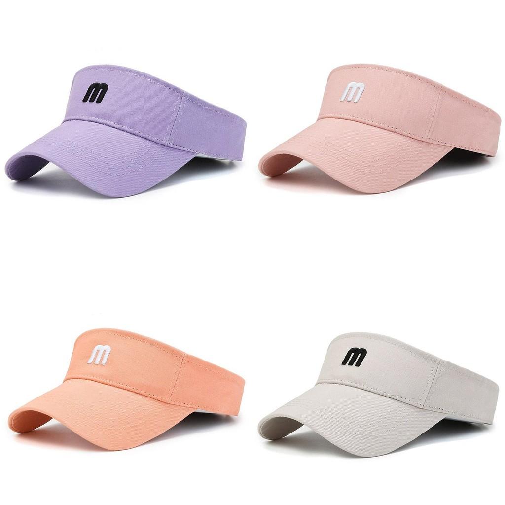 Empty M Letter Top Hat Ladies Summer Outdoor Sports Running Gift Breathable