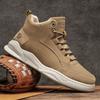 Sneakers Men 2025 New High Top Fashion Flat Retro Soft Sole Anti Slip Outdoor Large Size 38-48 Running Sports Shoes for Man