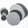 Grey Handwoven Coasters Cotton Rope Braided Placemats Cup Pad Table Decor Heat Resistant Table Mat Cup
