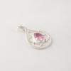Morganite Gemstone 925 Sterling Silver Handcrafted Pretty Pendant 1.40" For Gift PP-19-11