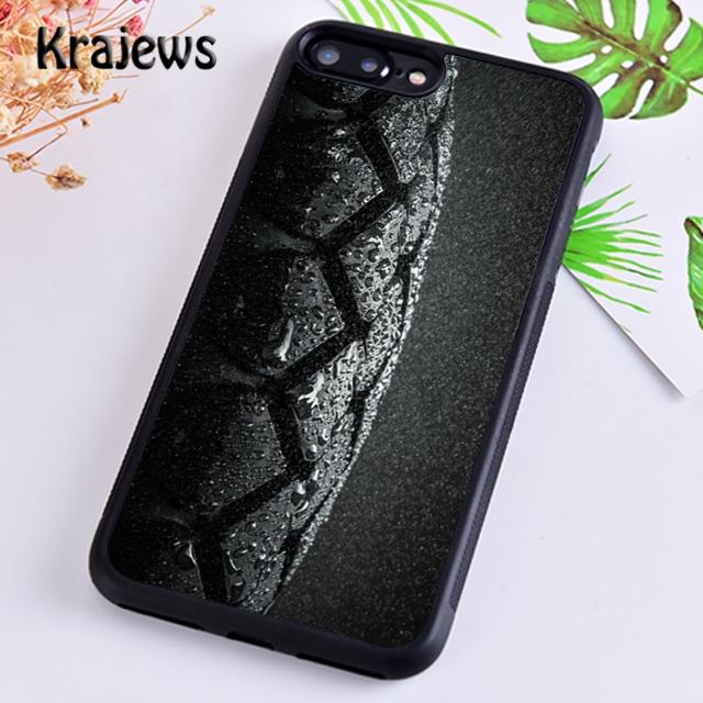 Black Tyre Track Texture Print Phone Case Cover For iPhone 17 Air 16 15 14 plus 12 13 pro max Fundas