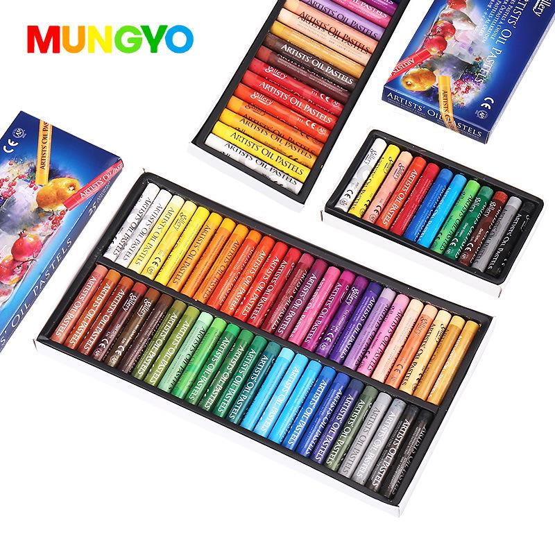Ally MOPS-50 Medium Thick Oil Pastels: 48 Colors & 25 Children’s Graffiti Crayons