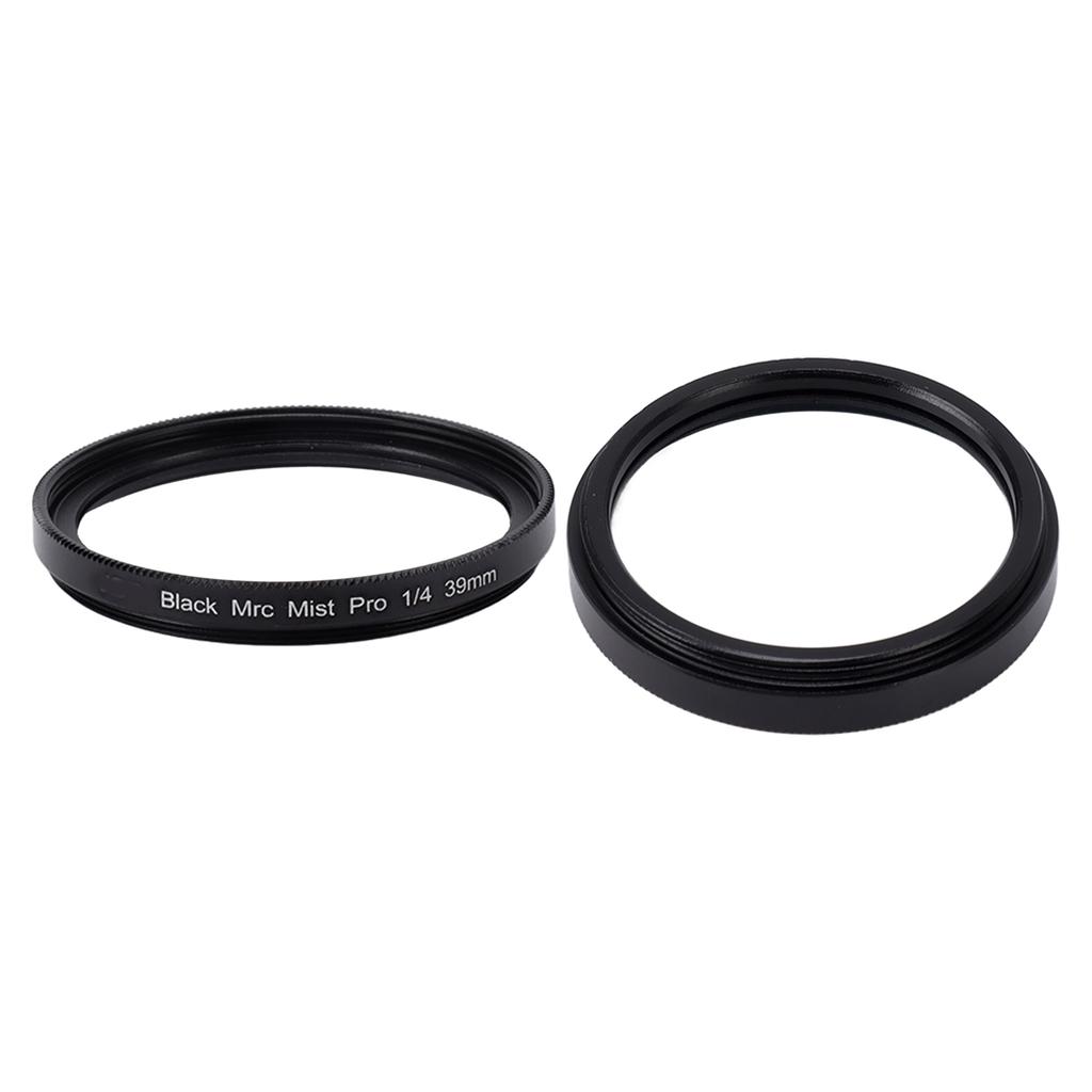 Black Soft Filter 1 4 Portrait Hazy Waterproof Oil Resistant Camera Lens Filter for Video Scenery 39MM