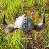 Warrrior Vikinges Helmets with Horns Medieval Vikinges Age Horned Vikinges Helmets Berserkers Soldier Warrrior Hat Sallet