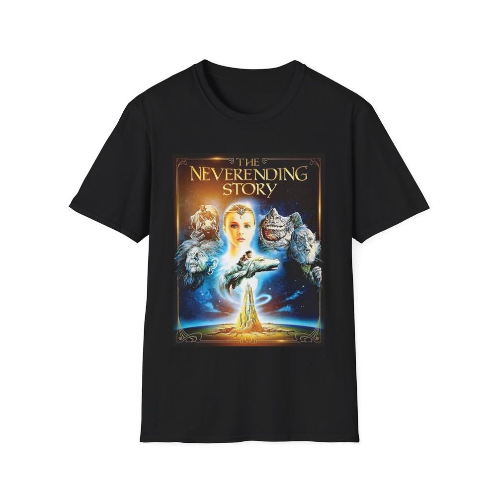 

Never Ending Story Shirt Retro Movie Poster T-Shirt Never Ending Story Tee Unisex T-Shirt S