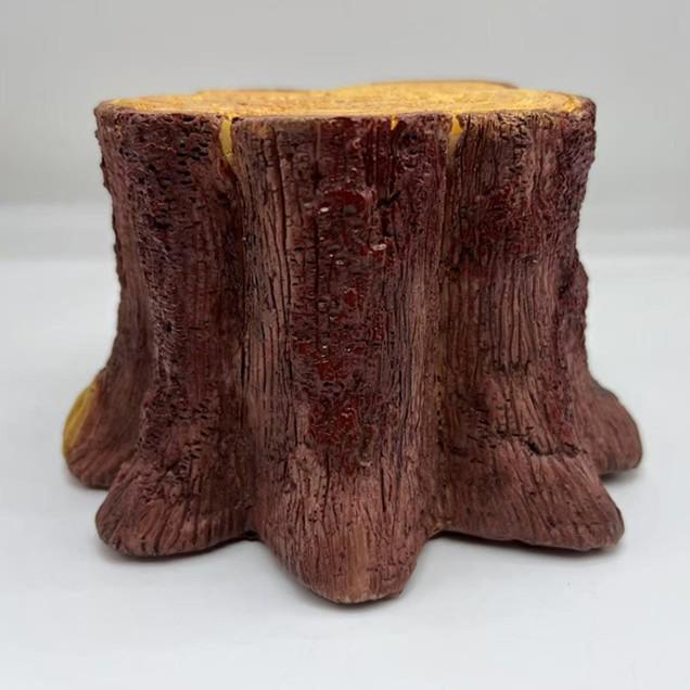 LED Resin Charcoal Flame Light: Modern Minimalist Battery-Operated Ornament & Christmas Gift Props