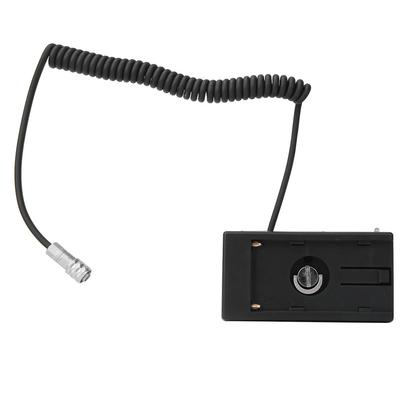 NP-F Dummy Battery Power Supply Plate Mount Aviation Connector for BMD BMPCC 4K Camera