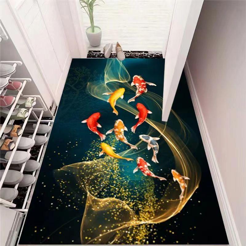 

Entrance Carpet Foyer Floor Mat Anti Slip Mat Kitchen Entrance Mat Bedroom Carpet 80 * 120cm