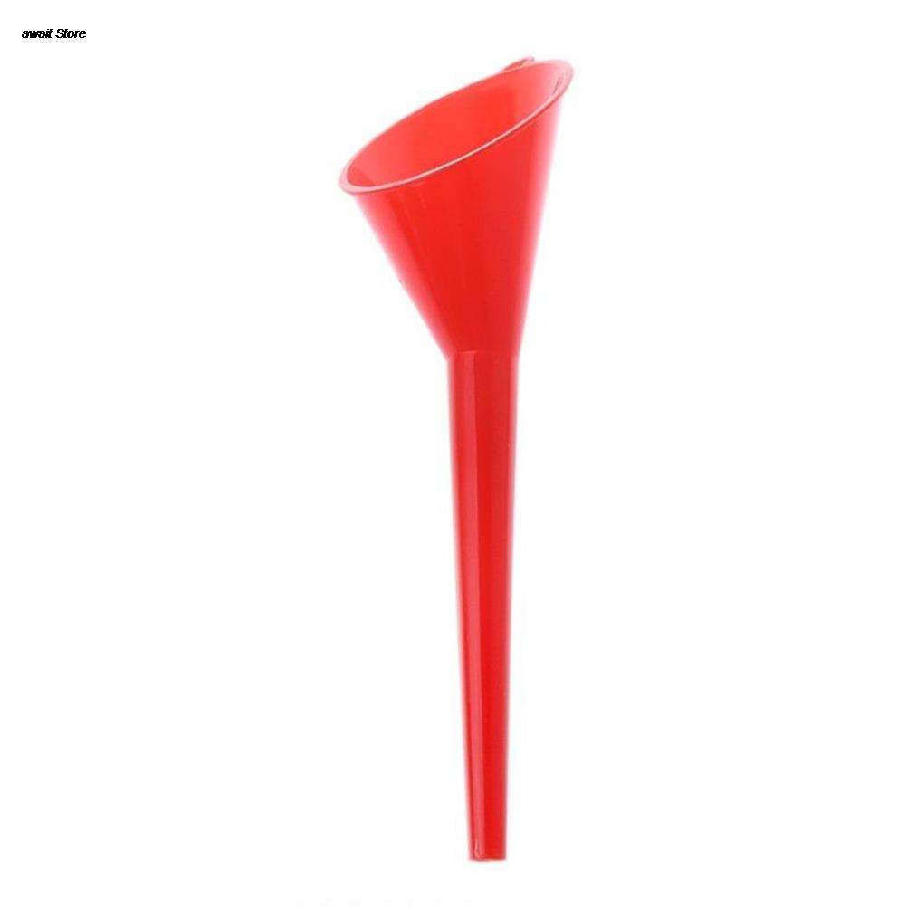 Multi-function Red/Yellow Motorcycle Car Long Mouth Funnel Engine Machine Funnel Fueling Funnel Gasoline Oil Diesel Additive