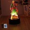 Anime Figuren Neue 3D Lampe 16cm One Piece Luffy Roronoa Intelligente Touch LED Nachtlicht Heimdeko Zimmer Kindergeburtstag Modell Spielzeug Geschenke