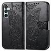 Hot Sell Wallet Phone Case with Stand for Galaxy M15 A15 A25 A35, for Samsung A14/A34/S24 Butterfly Printed Flip Case Pouch
