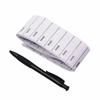200pcs/pack White Washable Iron On Name Labels Set for Clothes Labels Garment Fabric Tags Marker Sewing Accessories 55*15mm