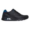 Skechers Mens Decorative Leather Air Cushioned Trainers