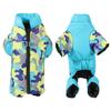 Winter Reflective Dog Clothes Jumpsuit For Small Medium Dogs Waterproof Warm Puppy Jacket Overalls Chihuahua Pet Onesie Outfits