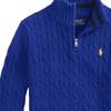 Dětský dětský svetr Polo Ralph Lauren s pleteným bavlněným zipem 323868894-022