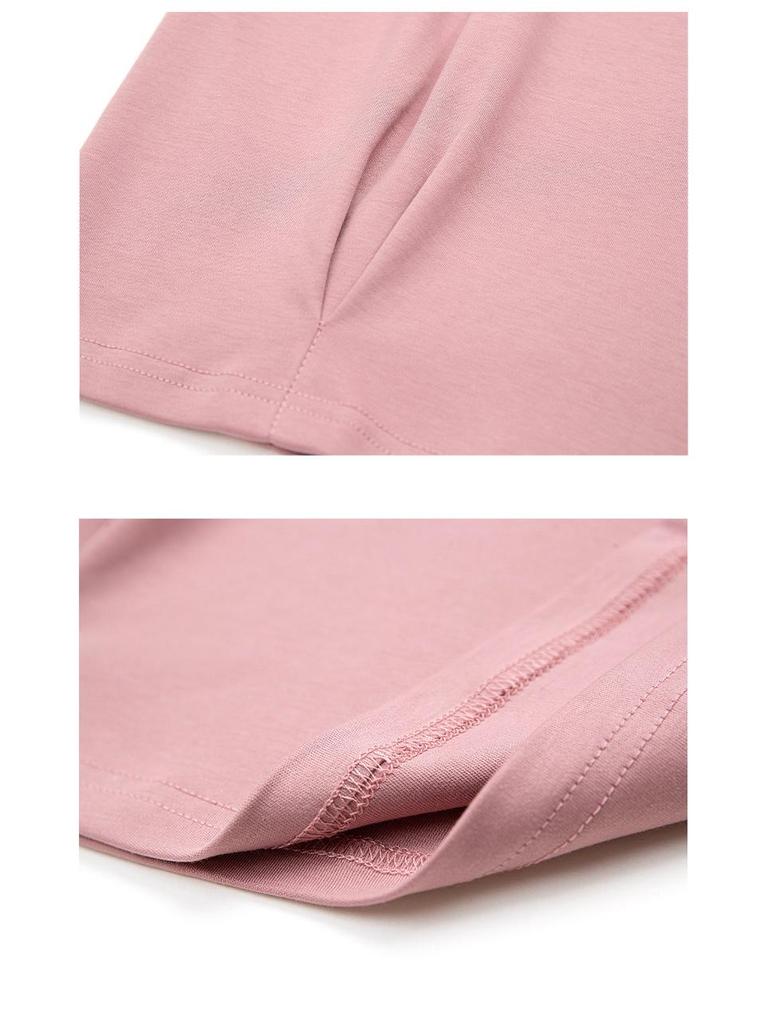 Midlife Mom's Plus Size Long-Sleeve Cotton Shirt - Loose Fit, Slimming, Versatile for Spring/Autumn