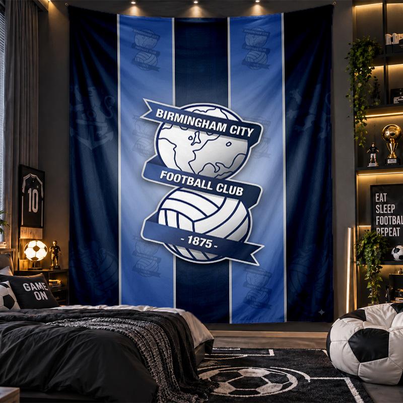Wall Hanging Tapestry Birmingham City Print Cloth for Living Room Bedroom Home Decor
