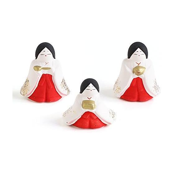 Nippon Chuko NBK Hina Doll Three Officials S30-9 Handicraft Supplies