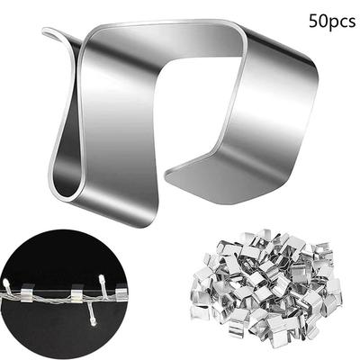 50pcs Gutter Hooks for Fairy Lights for Garden Decoration