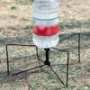 Steel Stand with Storage Bag Portable Four-Corner Support for Backpackers