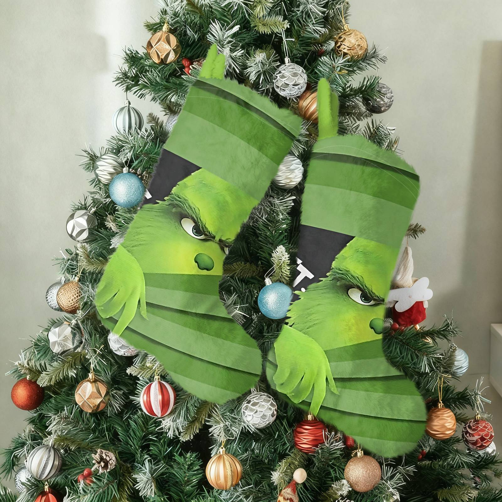 

Christmas Stocking Ornaments Christmas Tree Decoration Pendants One Size