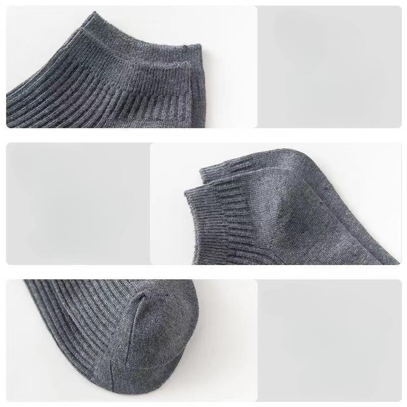 Pack Ankle Socks Women Cotton Invisible Sweat-absorbing Girls Low Tube Boat Socks