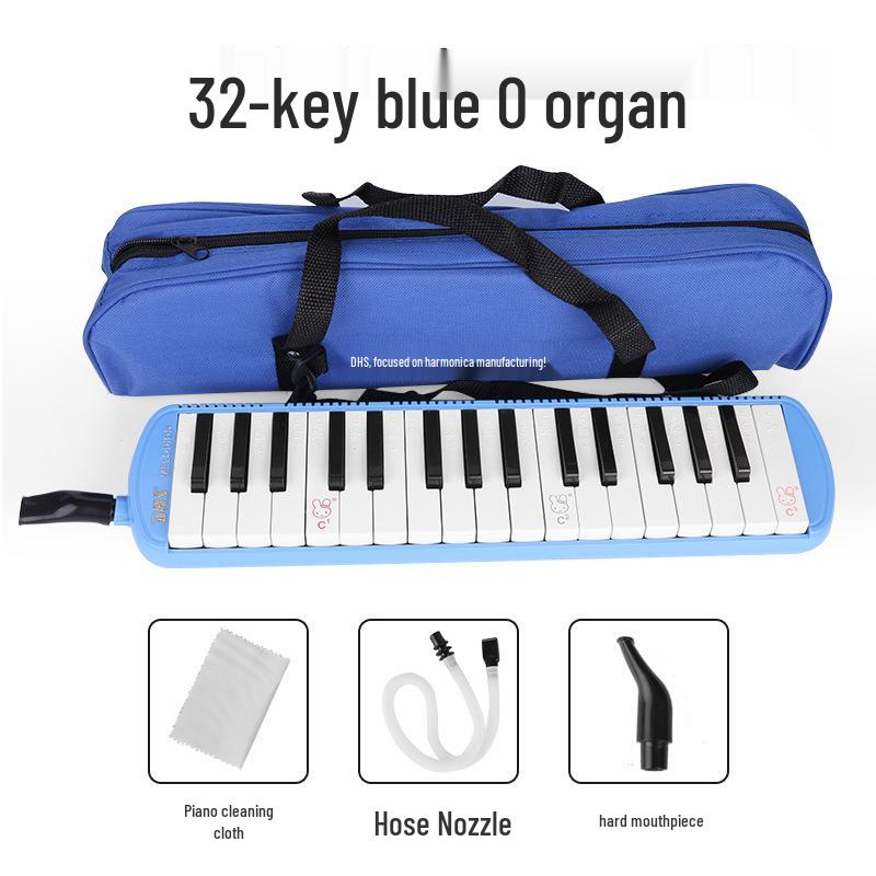 Qimei 37-Key Harmonica for Students, Teacher-Recommended 32-Key Harmonica for Children