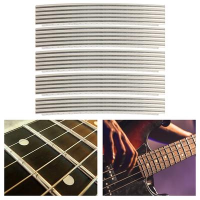 24PCS White Copper White Copper Guitar Fret Wires White Guitar Fret Wires  Guitar Repair