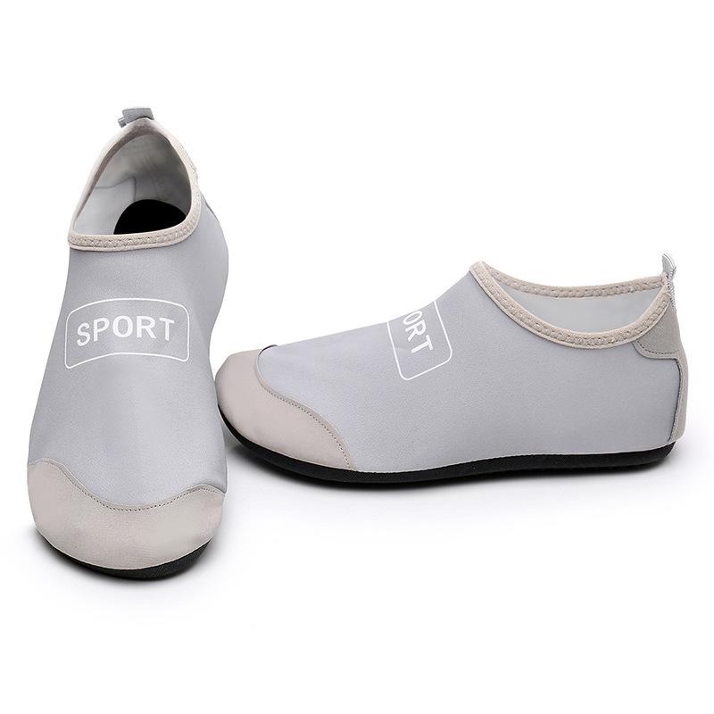 Socken Herren- und Damen-Yoga-Socken Laufen Sporttraining Strandschuhe Weichsohlige Barfuß-Baotou-Flussverfolgungsschuhe