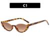 Women's Half Frame Sunglasses Metal Hinge Personalized Avant-garde Sunglasses& Accessories