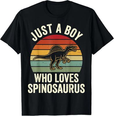 Nur ein Junge, der Spinosaurus liebt, Geschenk Unisex T-Shirt