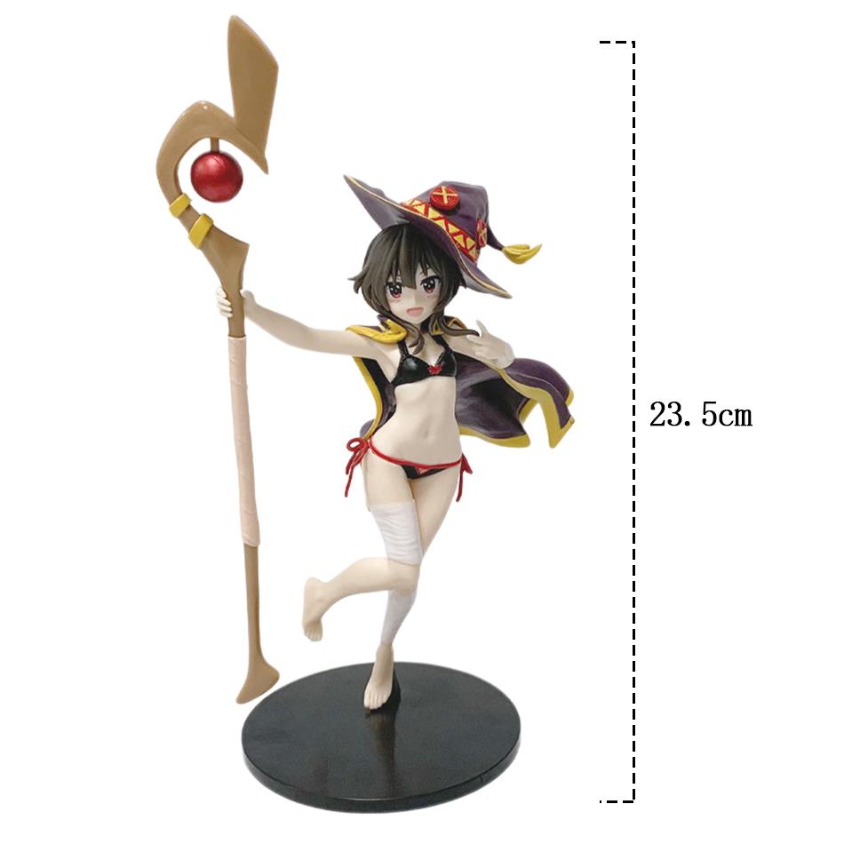 Judai Coreful Konosuba God's Blessing on This Wonderful World Megumin Swimsuit PVC Action Figure Model Toys