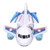 Kids Electric Airplane Toy Lights Music Openable Door High Simulated Aircraft Model with Water Mist Spray