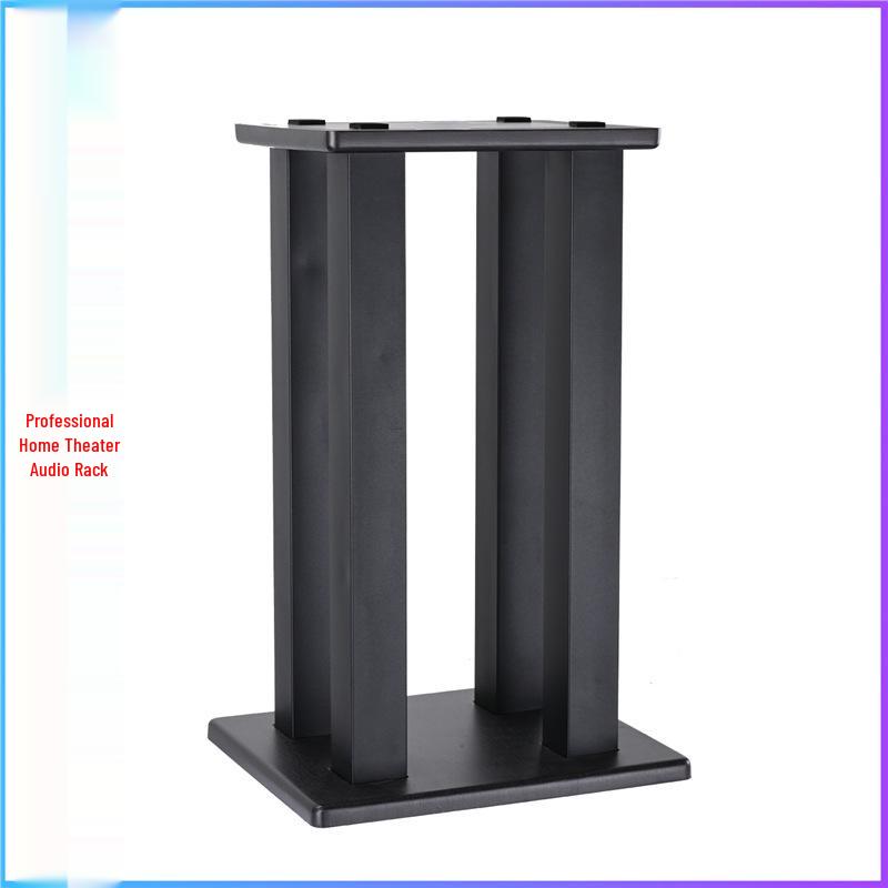 Metal Column Floor Stand for Surround Sound or Projector, Ideal for KTV and Villa Settings.