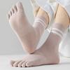 5 Pairs Anti-slip Toe Socks Women Sports Athletic Yoga Pilates Sock Autumn Spring Five Finger Socks Ladies