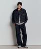 Mindbridge [Set] Black Raw Denim Single-Pleat Set-Up