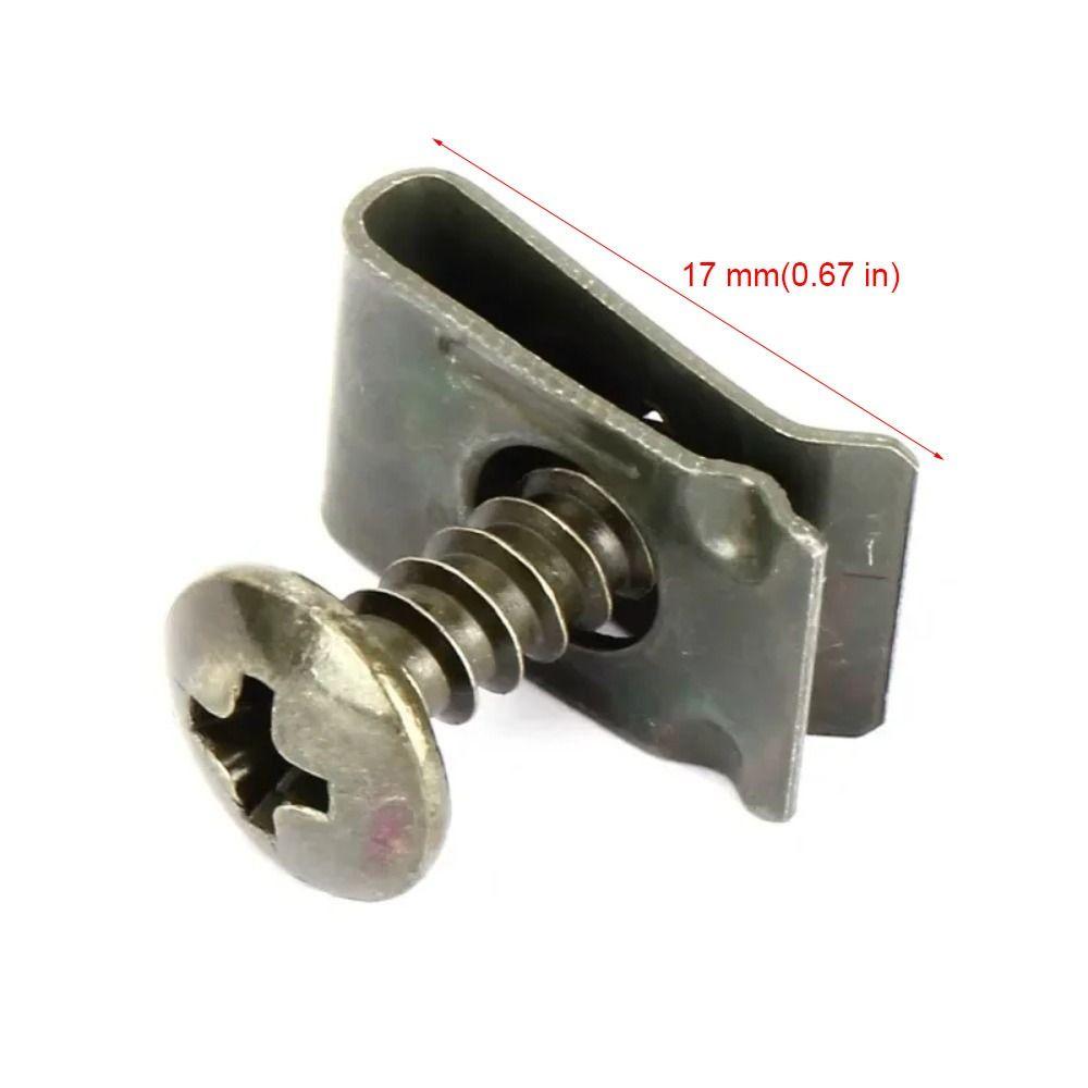 Anti-rust Car Metal Screw Fastener Self-Tapping Screws Trim Panel Fastener  Car Auto Parts