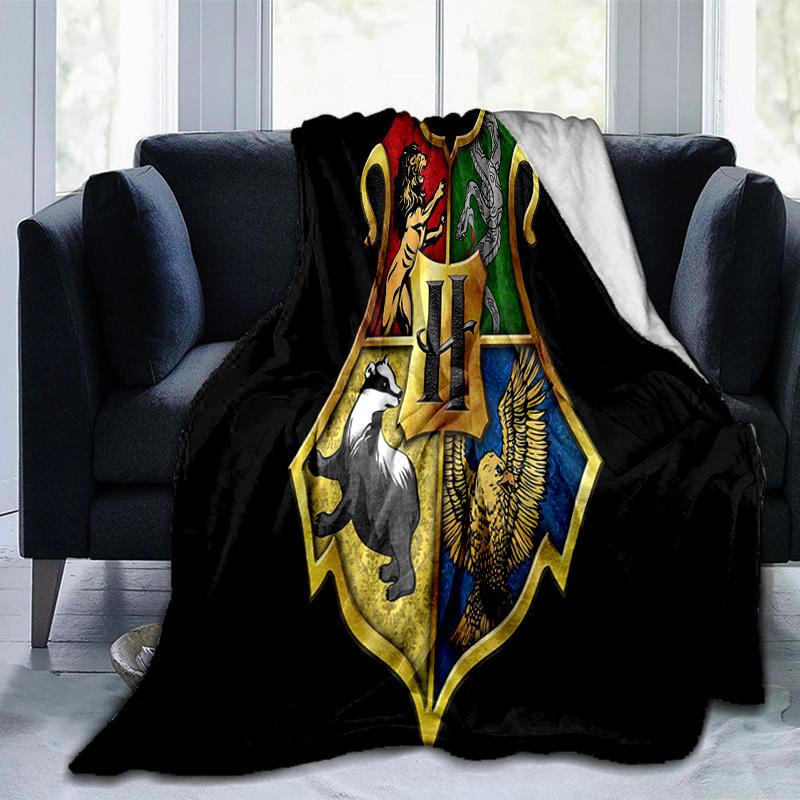Hogwarts House Crests Wallpapers for iPhone & AndroidPrint Blanket, Soft Blanket For Sofa Office Bed And Travelling Daughter Birthday Gift e