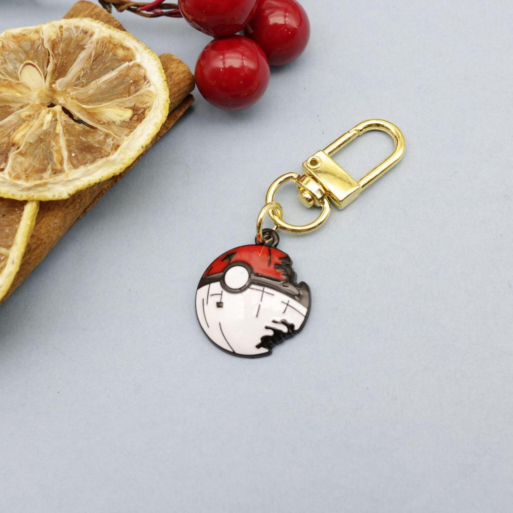 Creative Pokemon Pikachu Keychain: Cute Cartoon Bag Pendant & Zipper Pull