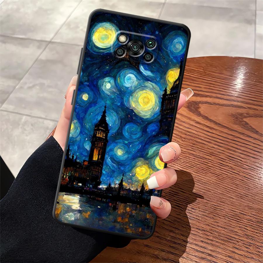 

Creative City Pattern Funda Phone Cover Case for Xiaomi Poco F8 M3 M4 M7 X3 X4 X5 X7 Pro C61 C75 F3 M5 F1 C50 C71 Poco F7 Ultra