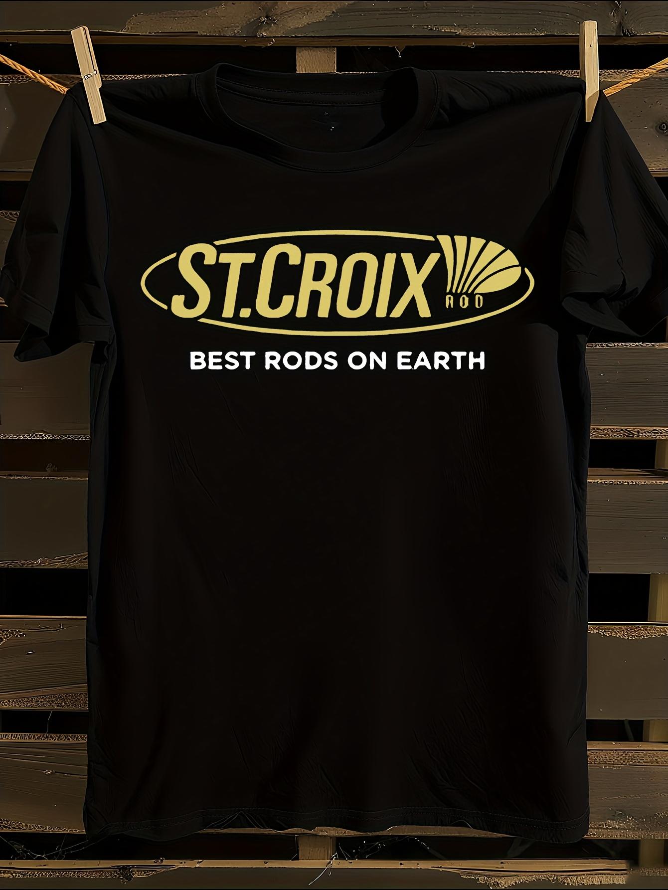 St. Croix Fishing Heavy-Duty Fishing Graphic Tshirt S