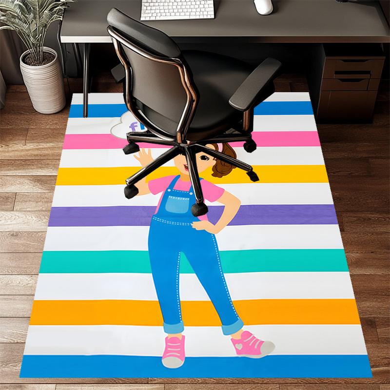 1pc Ms Rachel4 Design Printed Area Rug Carpet for Bedroom Living Room Home Decor Rugs Mat Non Slip Mat Rug for Bedside