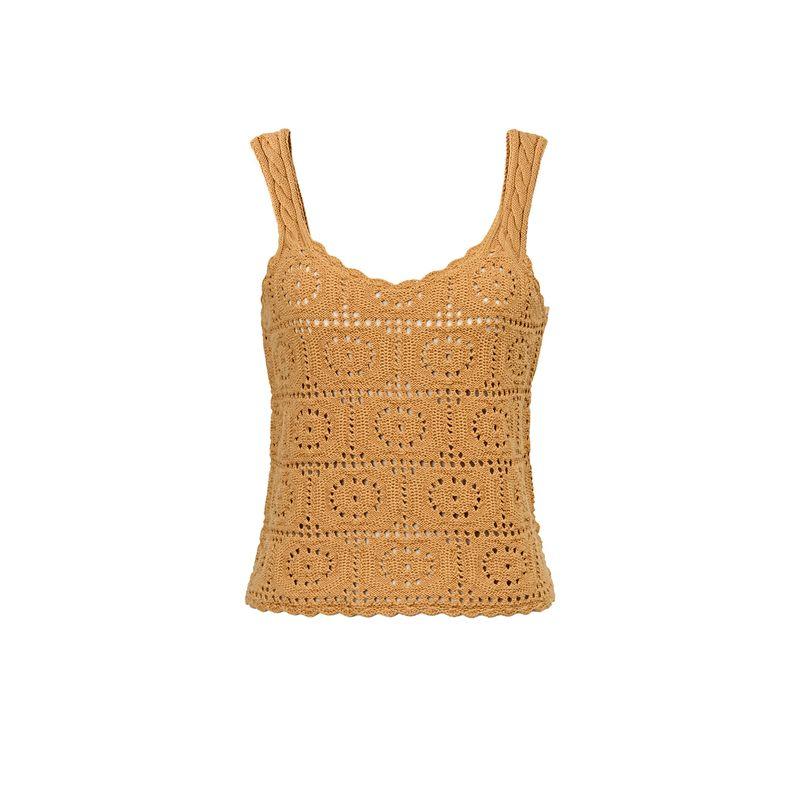 

Blacknini Little Princess Luxury 352 Needle High Support High Density Cut Out Texture Sense Knitting Sling Vest Cardigan Cut Out Knitting vest((In Stock)) M